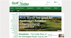 Desktop Screenshot of amateur-golf.com